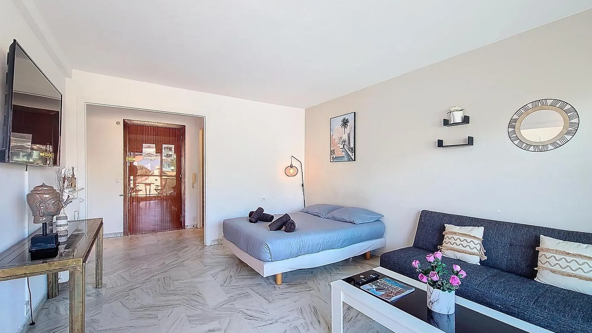 Cocon Studio 2Pers Proche Croisette, Hotel Martinez, Clim Cannes France
